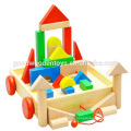 2015 Best Sale Solid Wood Building Blocks Toys Made in China